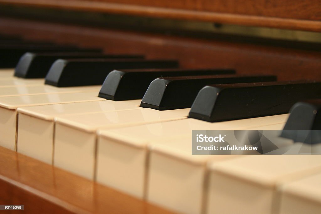 Piano - Royalty-free Afiado Foto de stock