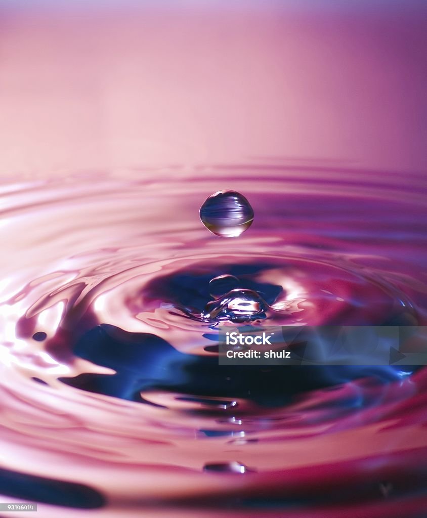 Gotícula de água - Royalty-free Abstrato Foto de stock