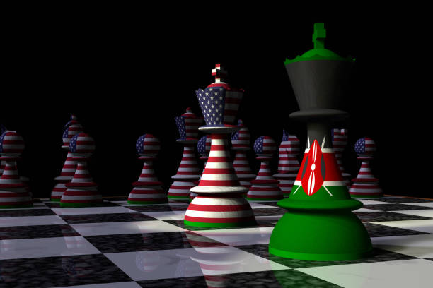 istock USA and Kenya Chess Standoff 931464864