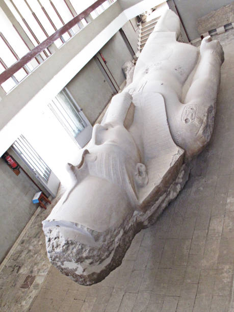 istock The Colossus of Rameses II at Memphis, Egypt 931469468