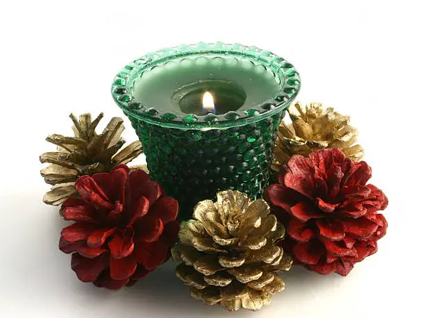 Photo of Christmas candle