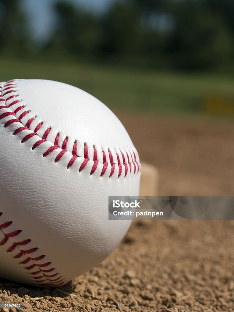 Baseball  Baseball - Ball Stock Photo