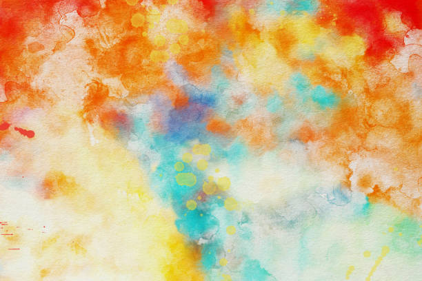 istock Watercolor Painting Textured Background 931483186