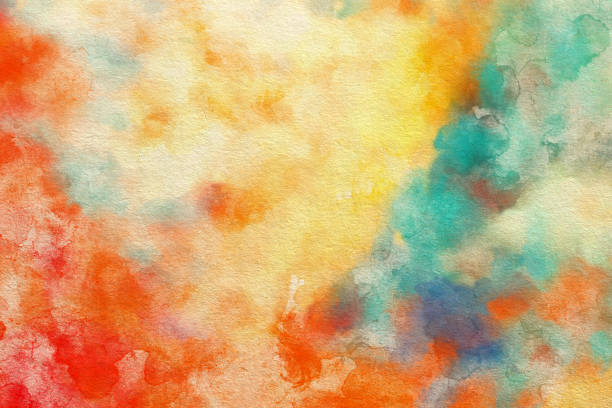 istock Watercolor Painting Textured Background 931483380