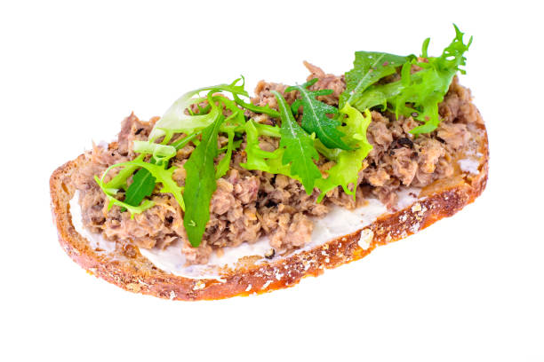 istock Bruschetta with canned tuna 931486438