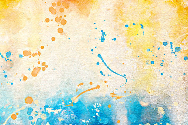 istock Watercolor Painting Textured Background 931487024