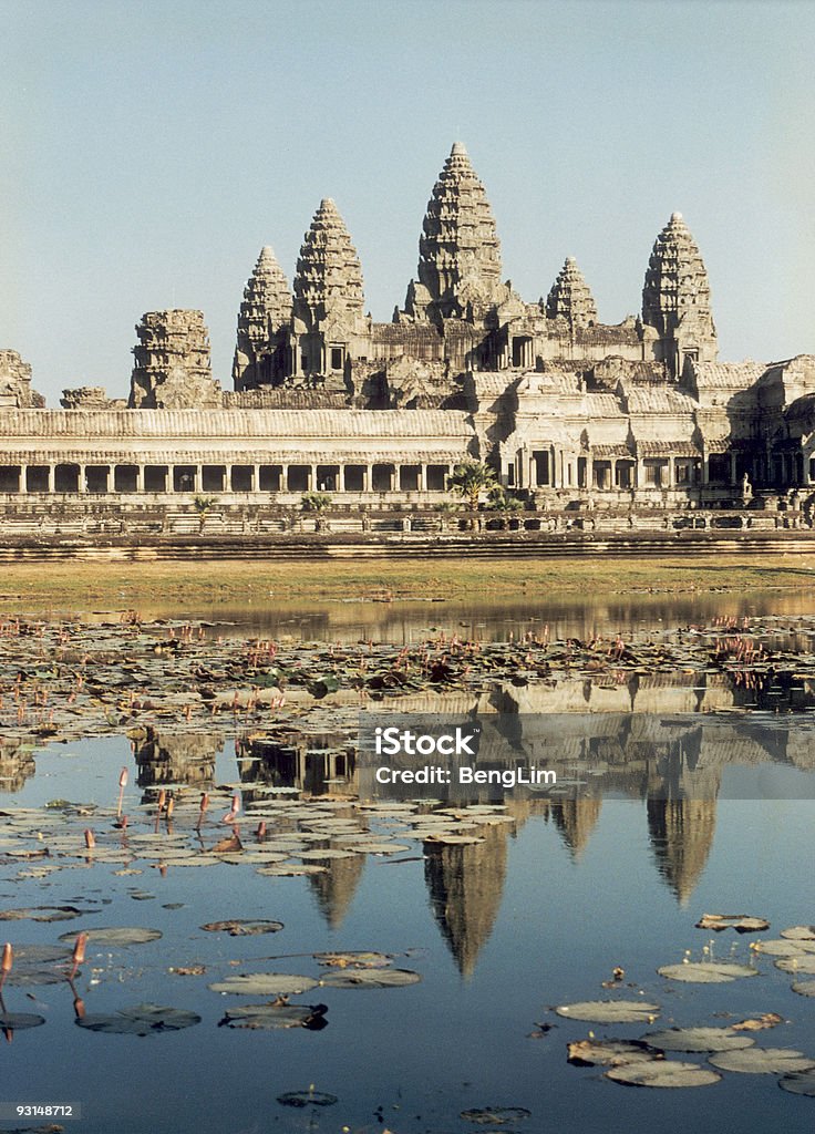 Le principal temple d'Angkor Vat - Photo de Angkor Wat libre de droits