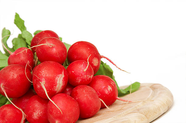 radishes の束 - radish isolated bunch vegetable ストックフォトと画像