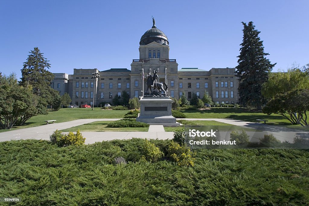 Capitólio do Estado de Montana - Royalty-free Montana Foto de stock