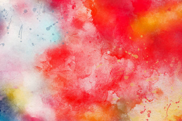 istock Watercolor Painting Textured Background 931500846