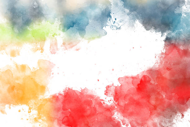istock Watercolor Painting Textured Background 931501762