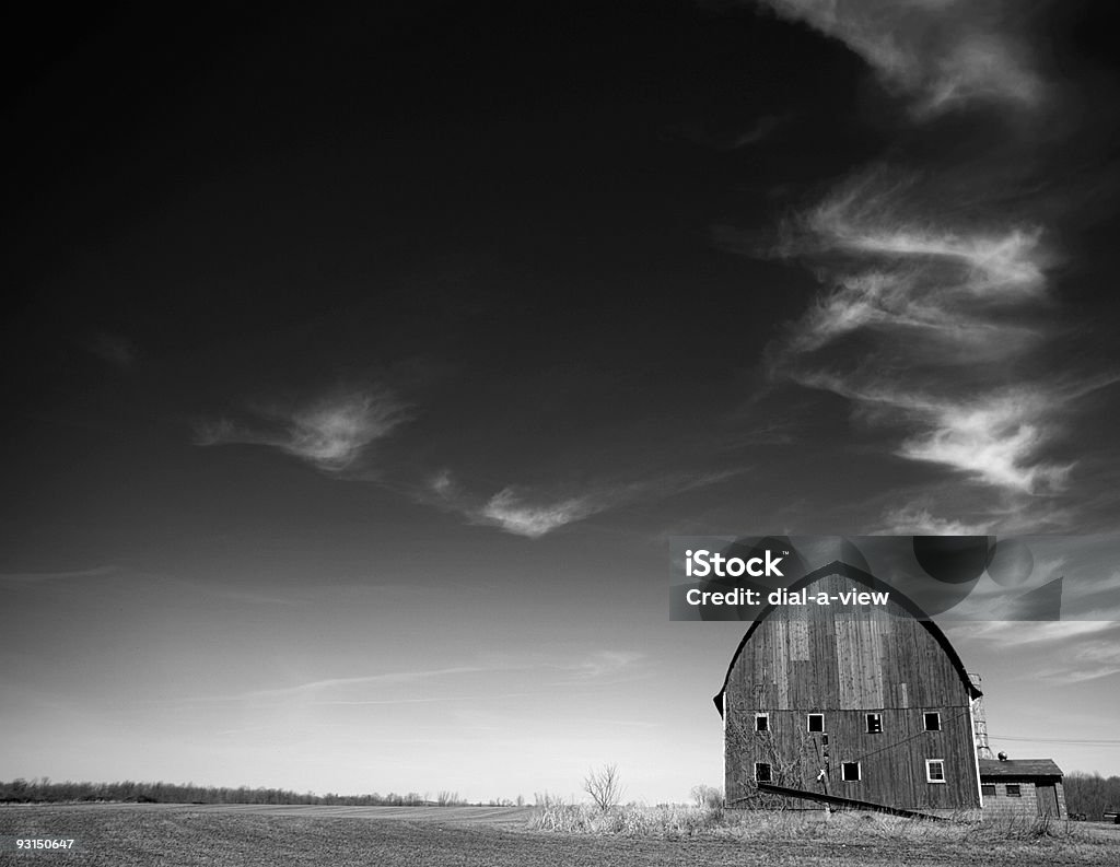Otoño escena de Barn (de alta resolución - Foto de stock de Agricultura libre de derechos