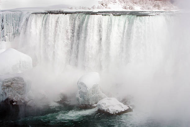 istock Ice and Mist at Horseshoe Falls 93150688