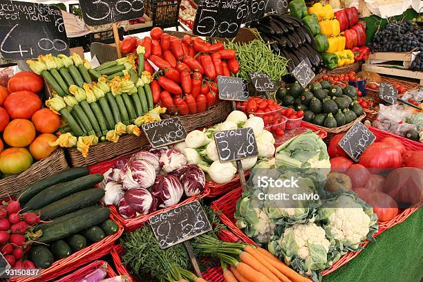Markt Tag Stockfoto und mehr Bilder von Venedig - Venedig, Markt - Verkaufsstätte, Zucchini