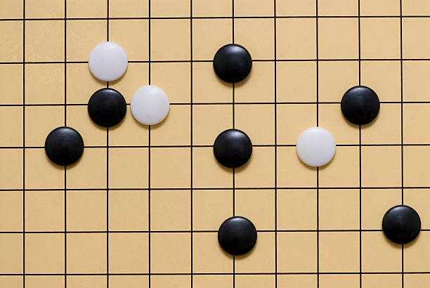 istock Traditional oriental logic game GO 93151225