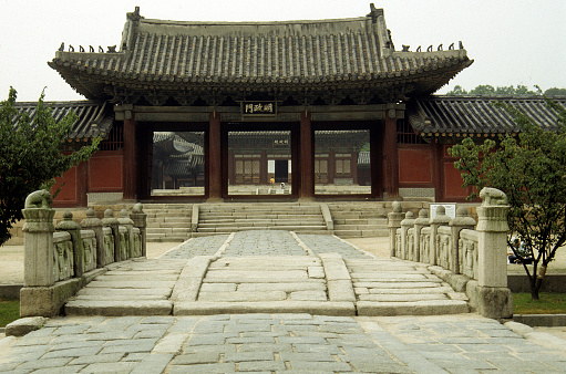 Old Korean Style Yeongnamru Historic Pavilion, South korea