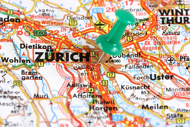 Zurich  zurich map stock pictures, royalty-free photos & images