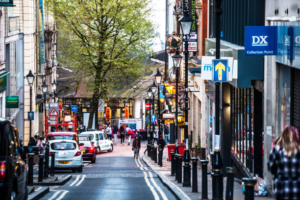 Streets of city centre - Birmingham, UK