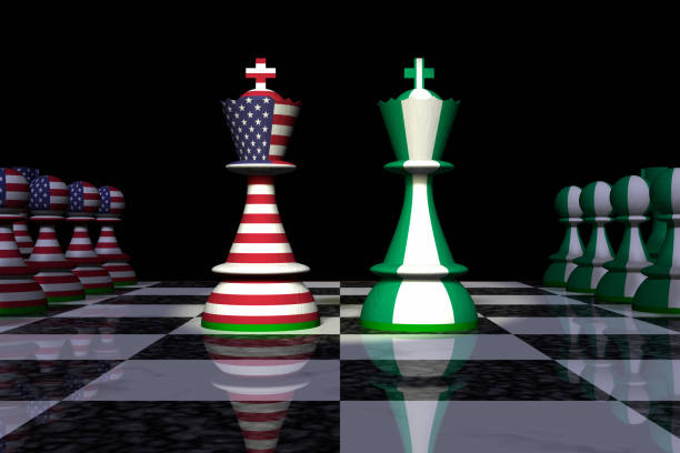 istock USA and Nigeria Chess Standoff 931520426