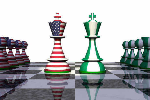 istock USA and Nigeria Chess Standoff 931520434