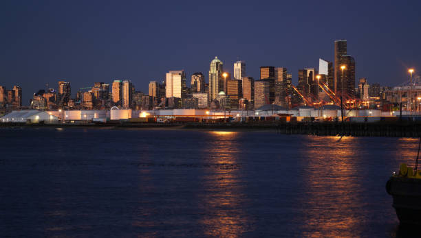istock After Sunset Downtown City Skyline Seattle Washington Port Waterfront 931522924