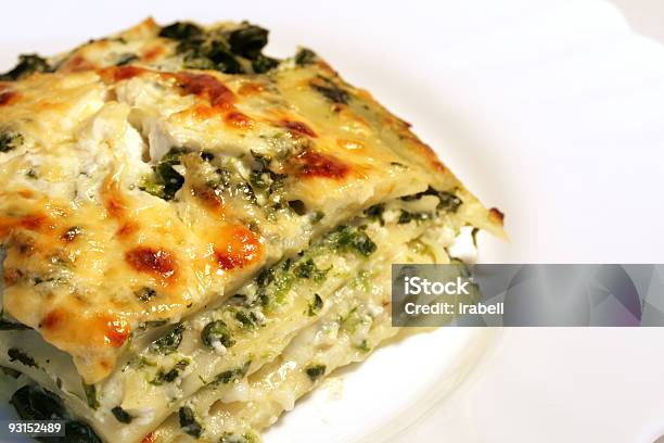 Vegetarian Lasagne With Ricotta Cheese And Spinach Filling Stock Photo - Download Image Now