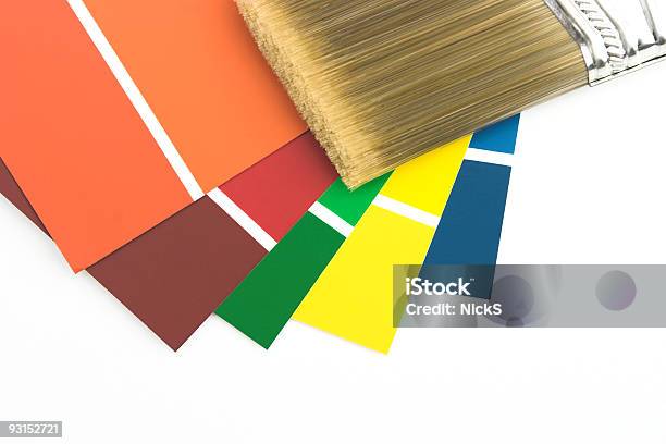 Dipintobricolage - Fotografie stock e altre immagini di Ambientazione interna - Ambientazione interna, Ampliamento di una casa, Arancione
