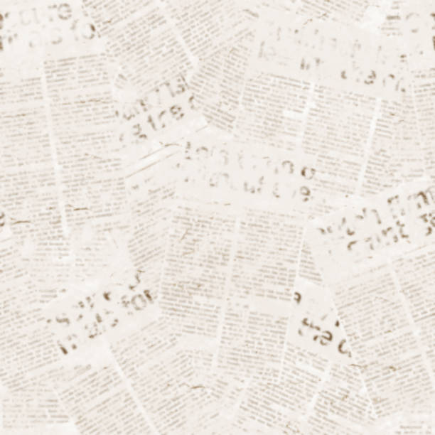 istock Vintage grunge newspaper collage texture background 931528346