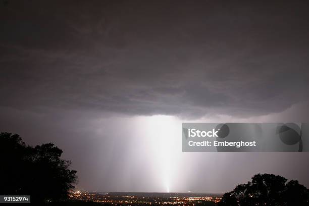 Large Lightning Bolt Stock Photo - Download Image Now - Bolt - Fastener, Bright, Burning
