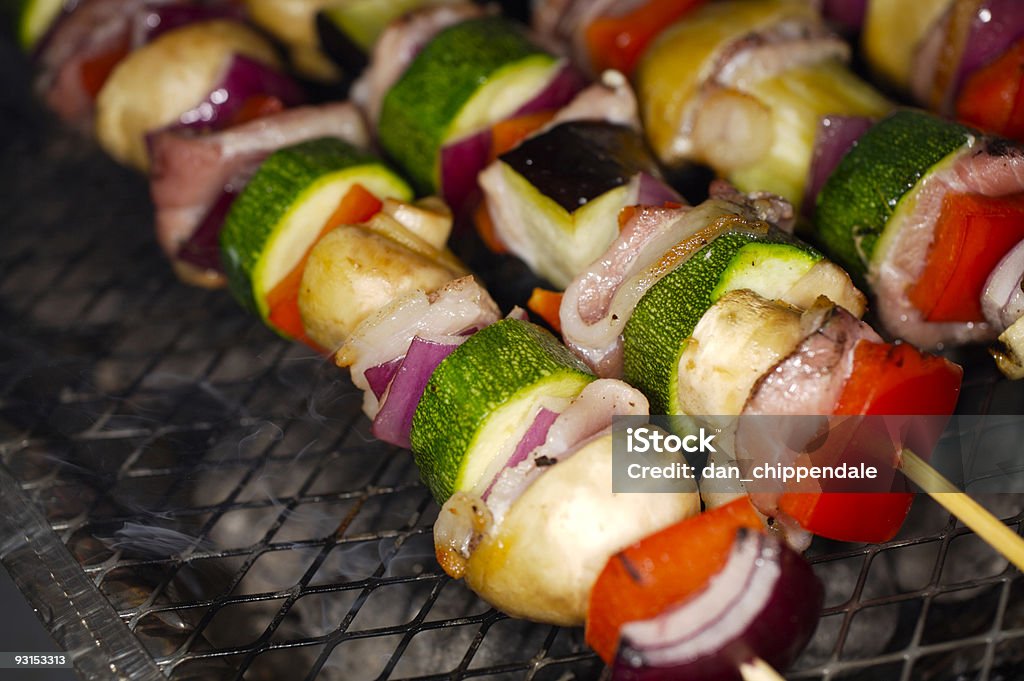 Kebabs  Barbecue - Meal Stock Photo