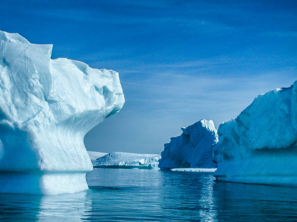 istock Antarctica Icebergs Floating Offshore 931534410