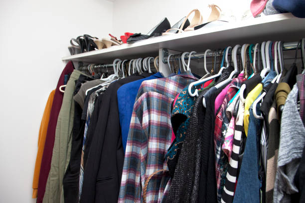 istock closet of clothes and shoes 931535132