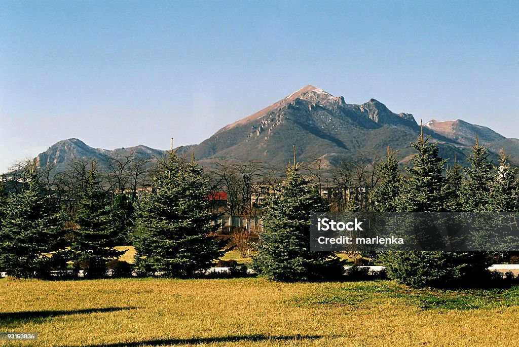 Beshtau.Pyatigorsk a las montañas. - Foto de stock de Abeto libre de derechos