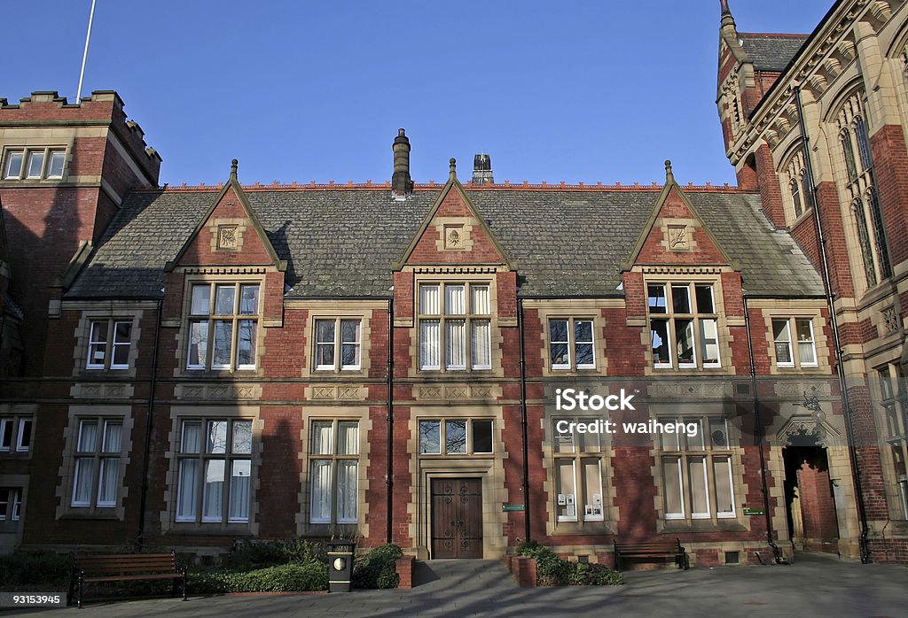 Edificio del Campus - Foto stock royalty-free di Leeds