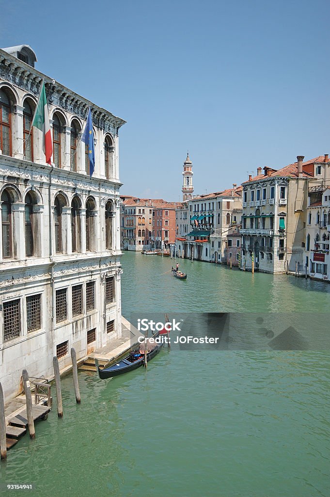 Большой канал, Венеция - Стоковые фото Автобус роялти-фри