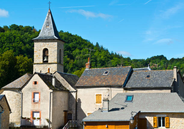 istock Medieval city of Les Salelles 931550136