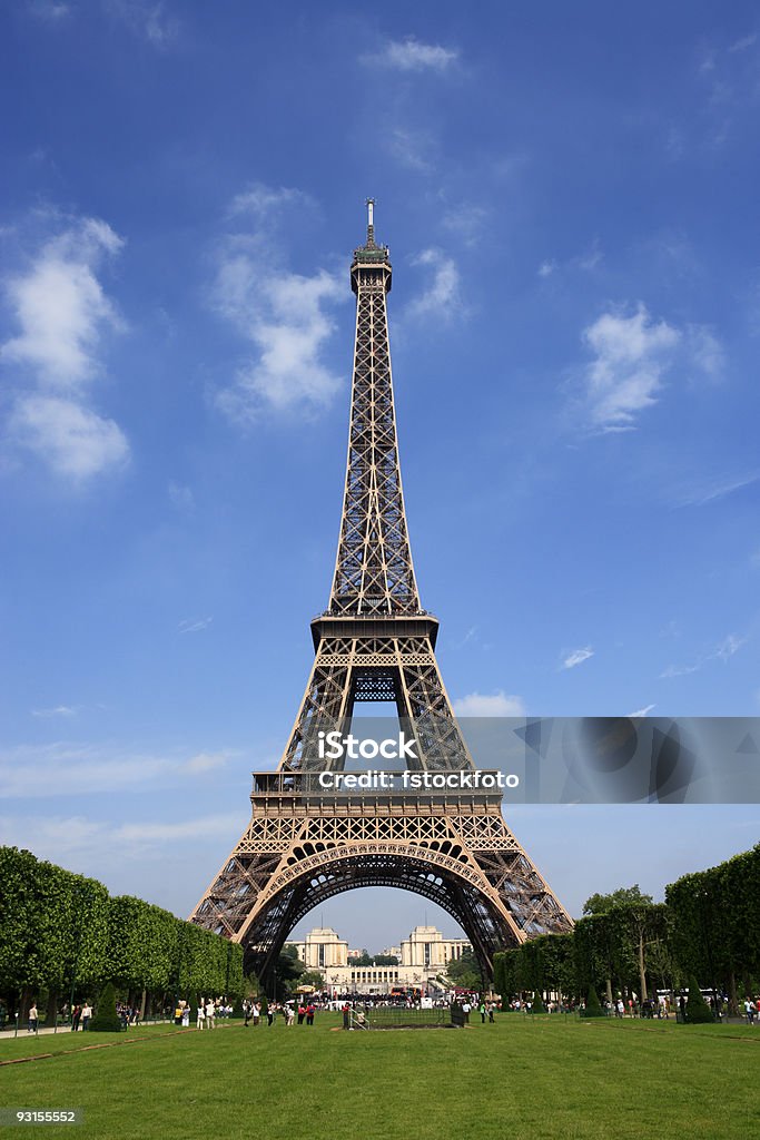 Paris – Eiffelturm - Lizenzfrei Architektur Stock-Foto