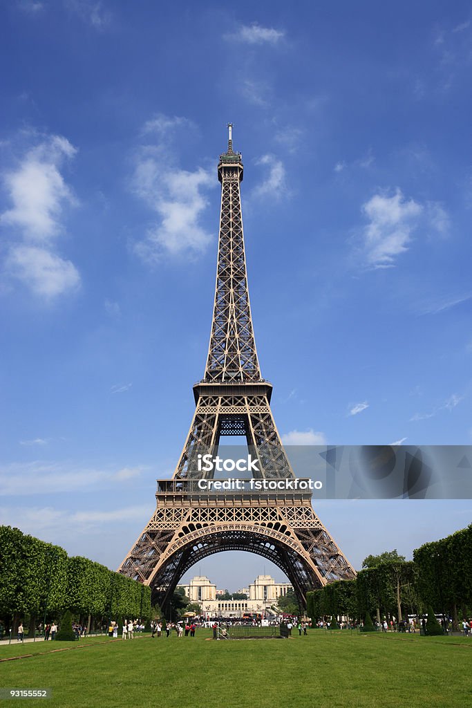 Paris, la Tour Eiffel - Photo de Architecture libre de droits