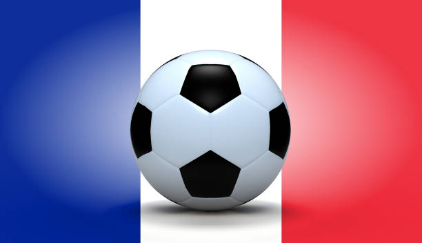 istock Soccer ball with France flag 931557780