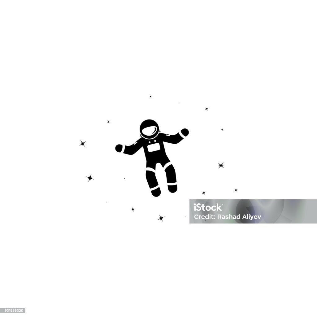 astronaut and stars icon. Element of stars icon. Premium quality graphic design. Signs and symbols collection icon for websites, web design, mobile app astronaut and stars icon. Element of stars icon. Premium quality graphic design. Signs and symbols collection icon for websites, web design, mobile app on white background Astronaut stock vector