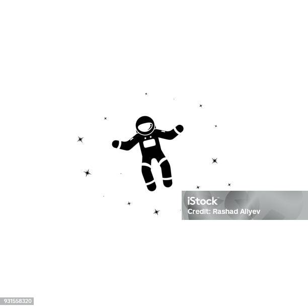 Astronaut And Stars Icon Element Of Stars Icon Premium Quality Graphic Design Signs And Symbols Collection Icon For Websites Web Design Mobile App Stock Illustration - Download Image Now