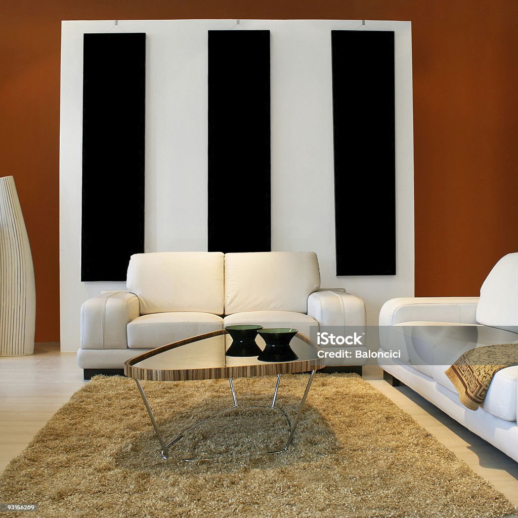 Sala de estar - Foto de stock de Aconchegante royalty-free