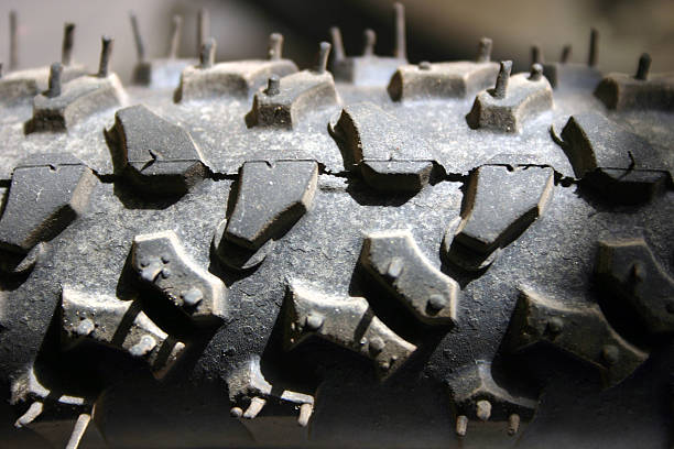 istock Bike tire close-up 93156229