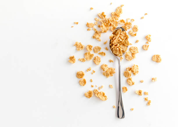 istock Healthy Corn Flakes with milk for Breakfast on table 931563408