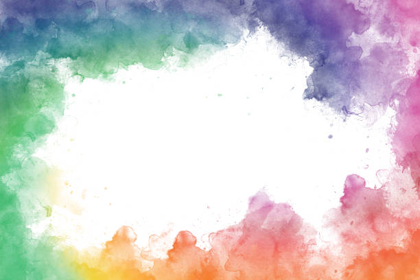 istock Watercolor Painting Textured Background 931573644