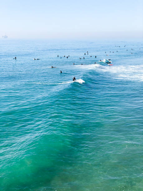 Huntington Beach (also known as Surf City USA) in Orange County, Southern California