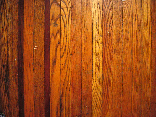 Wood floor stock photo