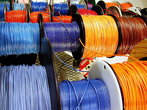 Techincal Wires  spool photos stock pictures, royalty-free photos & images