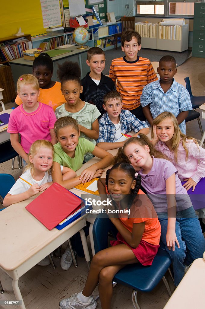 Classroom kids  Education Stock Photo