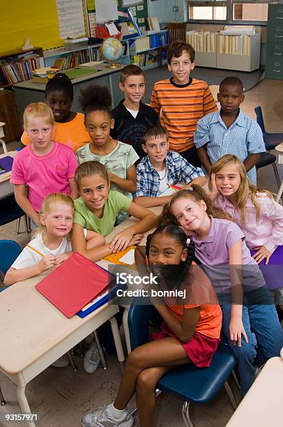 Classroom Kids Stock Photo - Download Image Now - Education, Child, Classroom